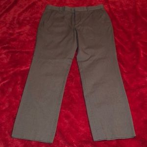 Tasso Elba Dark Grey Flat Front Pants 34x32